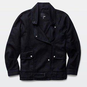 Aritzia Wilfred Free Ryder Jacket | Black Leather